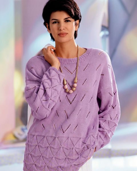 Pull avec Point Losanges