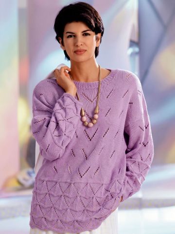 Pull avec Point Losanges