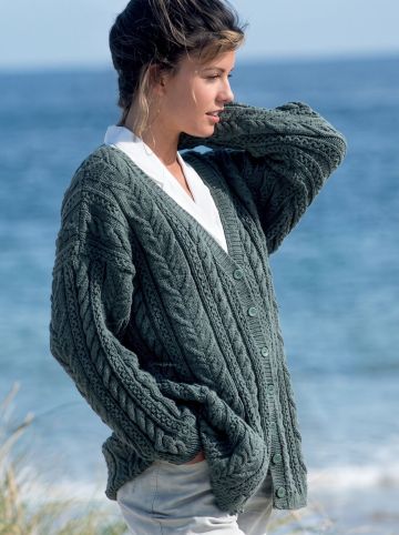 Veste avec Point de Torsades