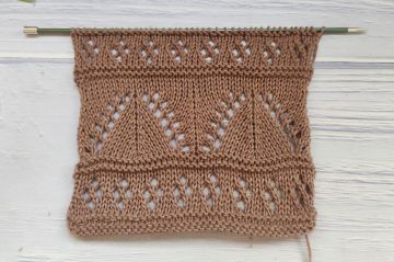 Point Ajouré au Tricot