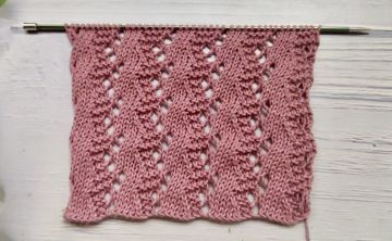 Point Ajouré au Tricot