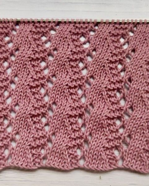 Point Ajouré au Tricot