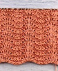 Point de Vagues au Tricot