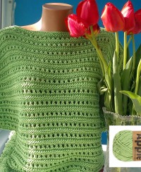 Pull à Rayures Ajourées